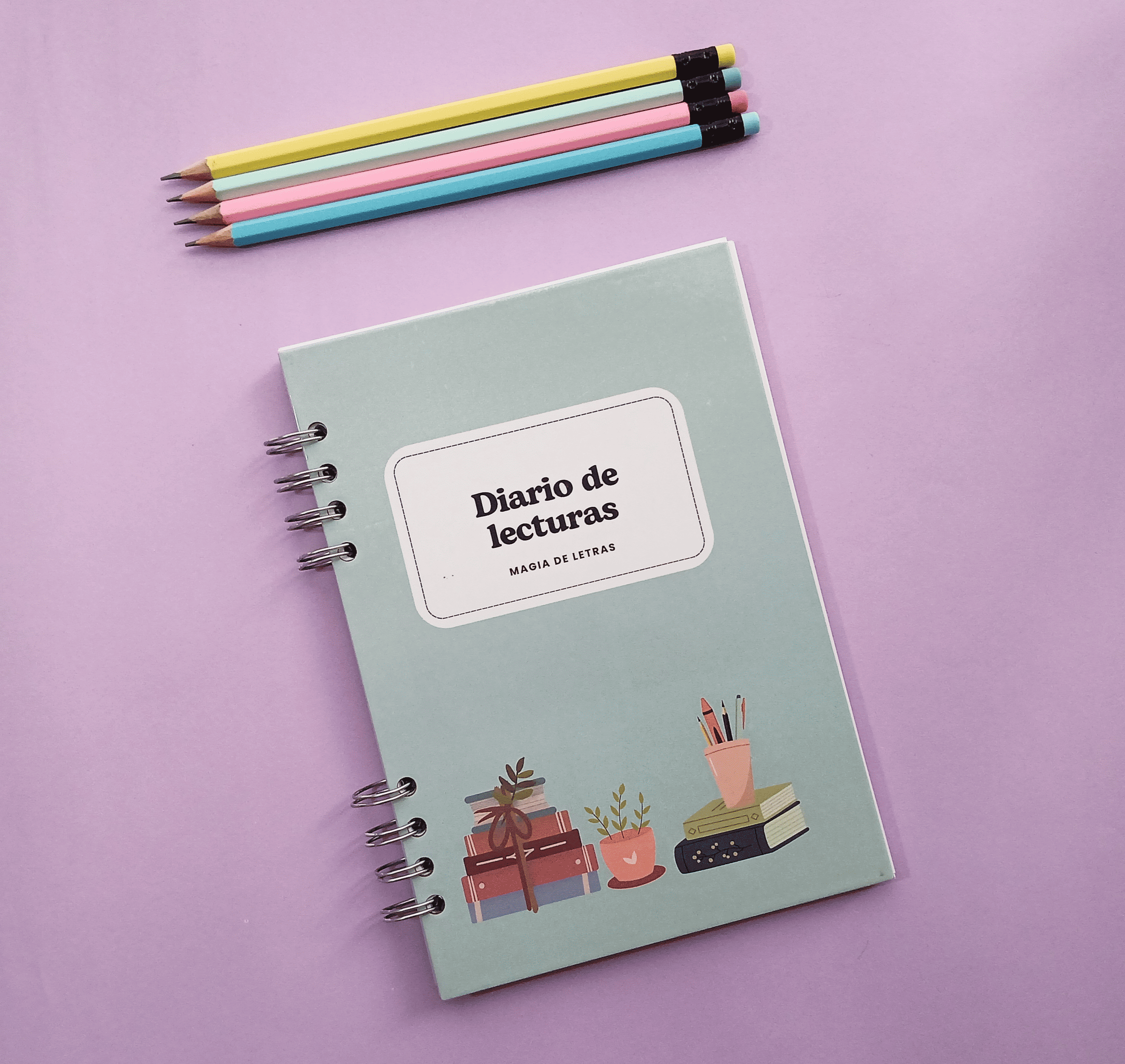 portada de diario de lecturas